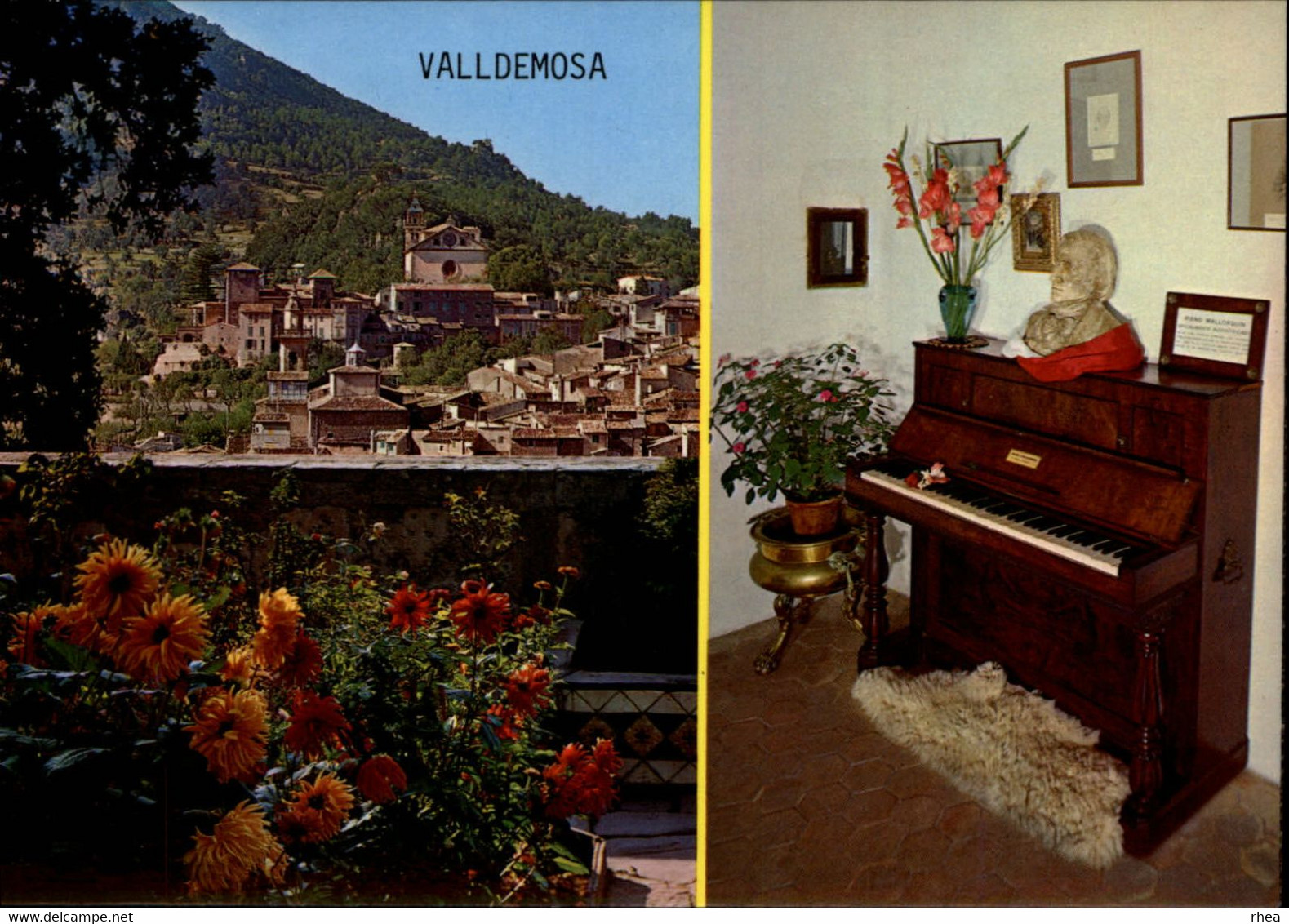 ESPAGNE - BALEARES - Mallorque - Valldemosa - Piano - Mallorca