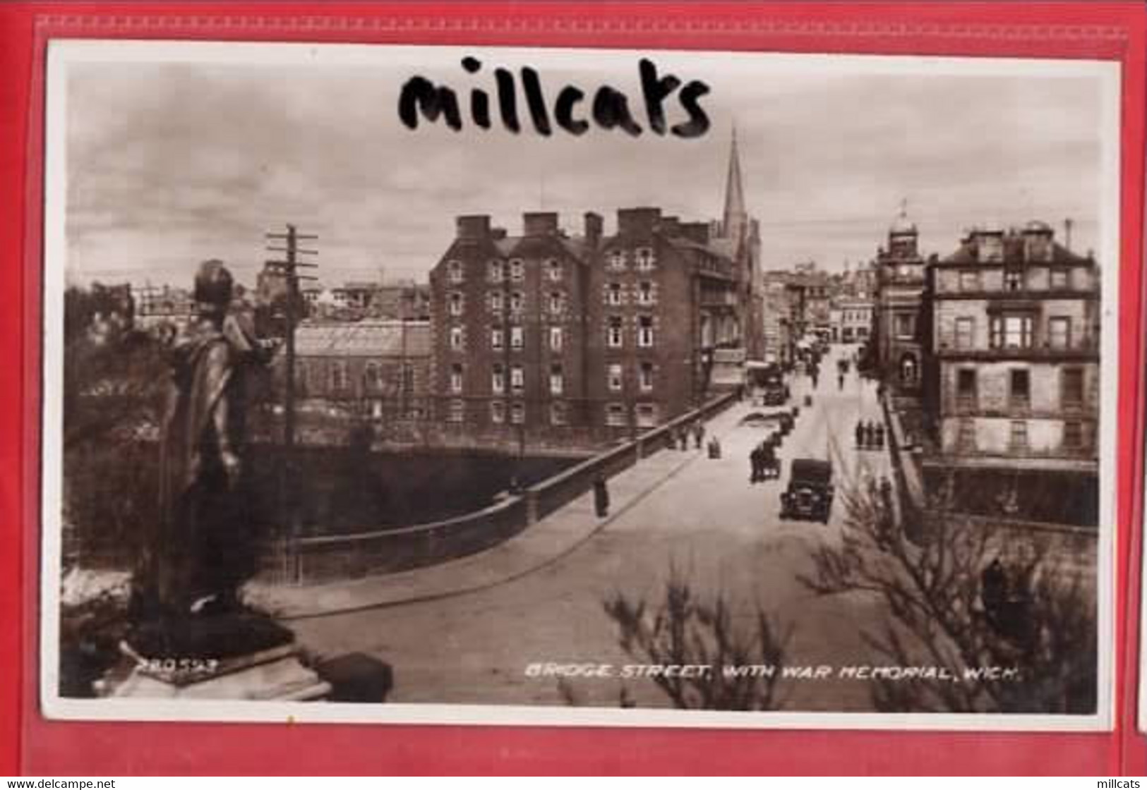 SCOTLAND CAITHNESS   WICK      BRIDGE ST + WAR MEMORIAL RP - Caithness