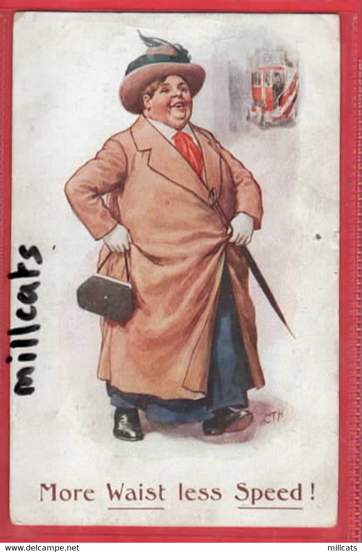 C HOWARD COMIC HUMOUR  FASHION      MORE WAIST LES SPEED  Pu 1915 - Mode