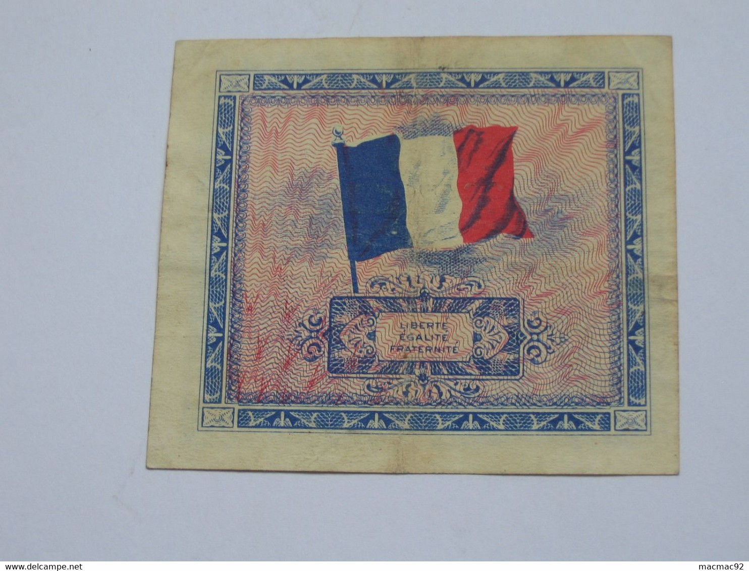 2 Francs - DRAPEAU FRANCE - Série 2 - Billet Du Débarquement - Série De 1944 **** EN ACHAT IMMEDIAT ****. - 1944 Drapeau/Francia