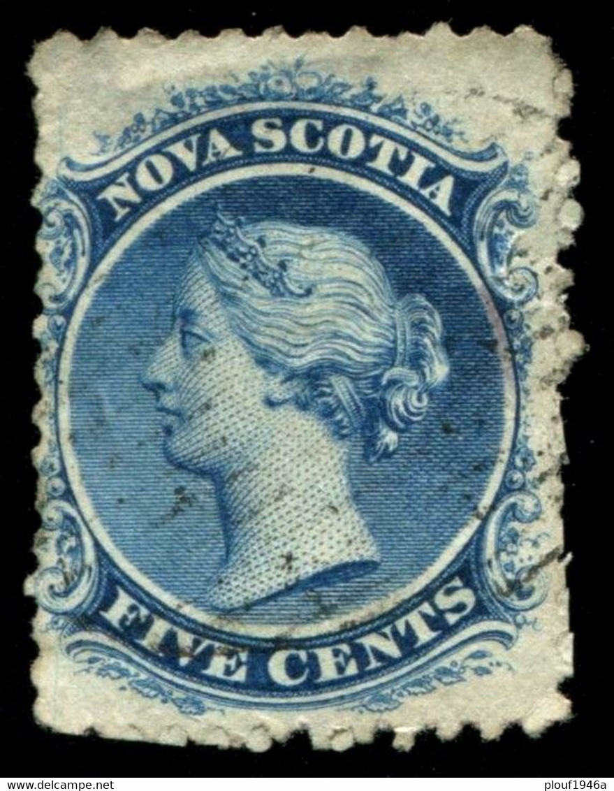 Pays : 356 (Nouvelle-Ecosse : Colonie Britannique)  Yvert Et Tellier N° :   7 (o) - Usati