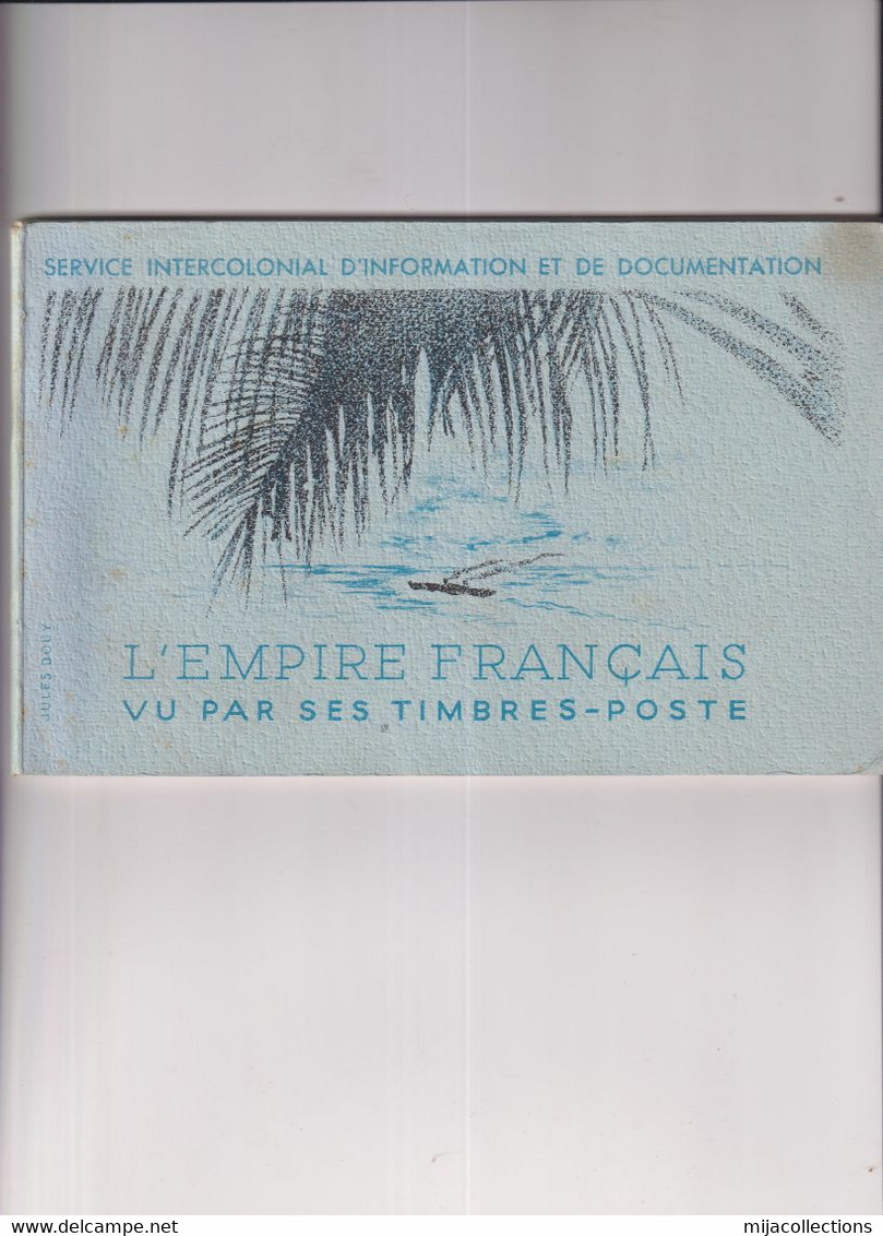 L'EMPIRE FRANCAIS VU PAR SES TIMBRES-POSTE-21 TP & 21 PHOTOS DES COLONIES-VOIR 1ère PAGE - Sin Clasificación