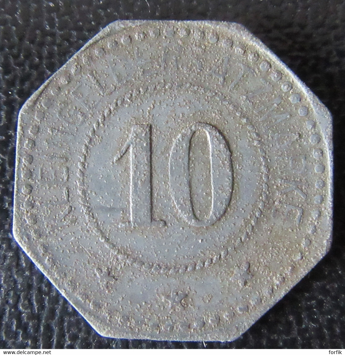 Allemagne / Stadt Landau - Jeton Monétaire 10 Pfennig (Non-daté, Vers 1918) - Notgeld