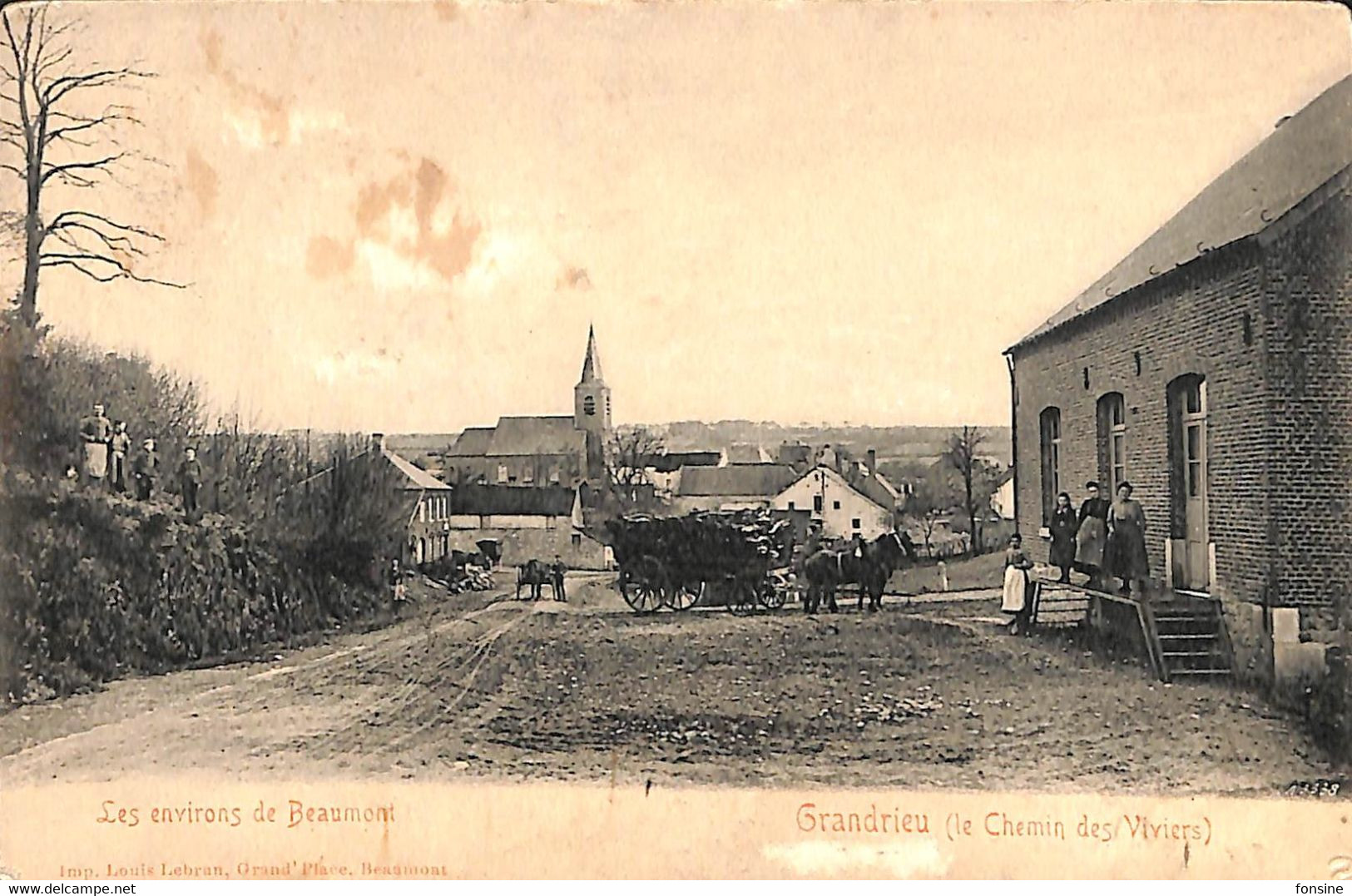 Grandrieu - Le Chemin Des Viviers - Sivry-Rance