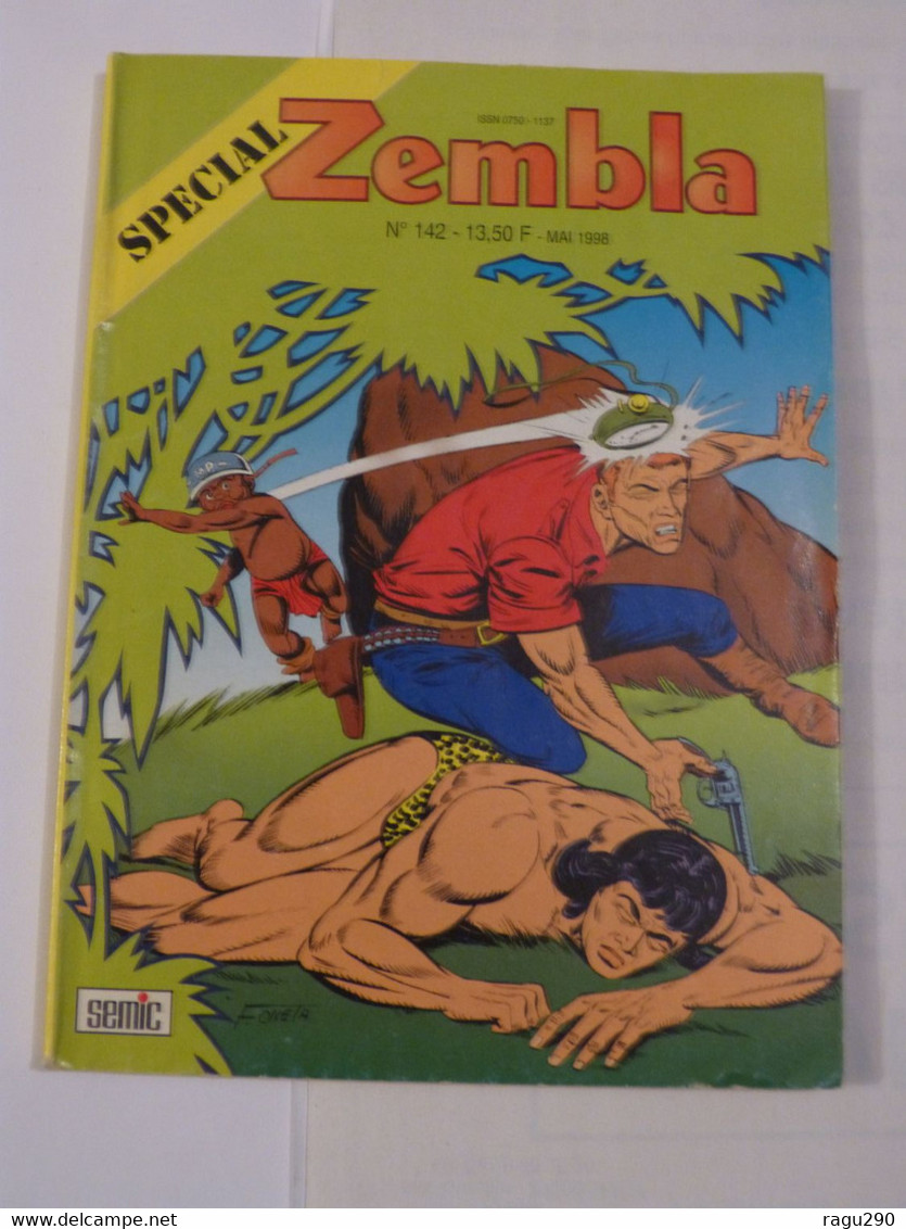 SPECIAL ZEMBLA  N° 142  Editions  L.U.G. - Zembla