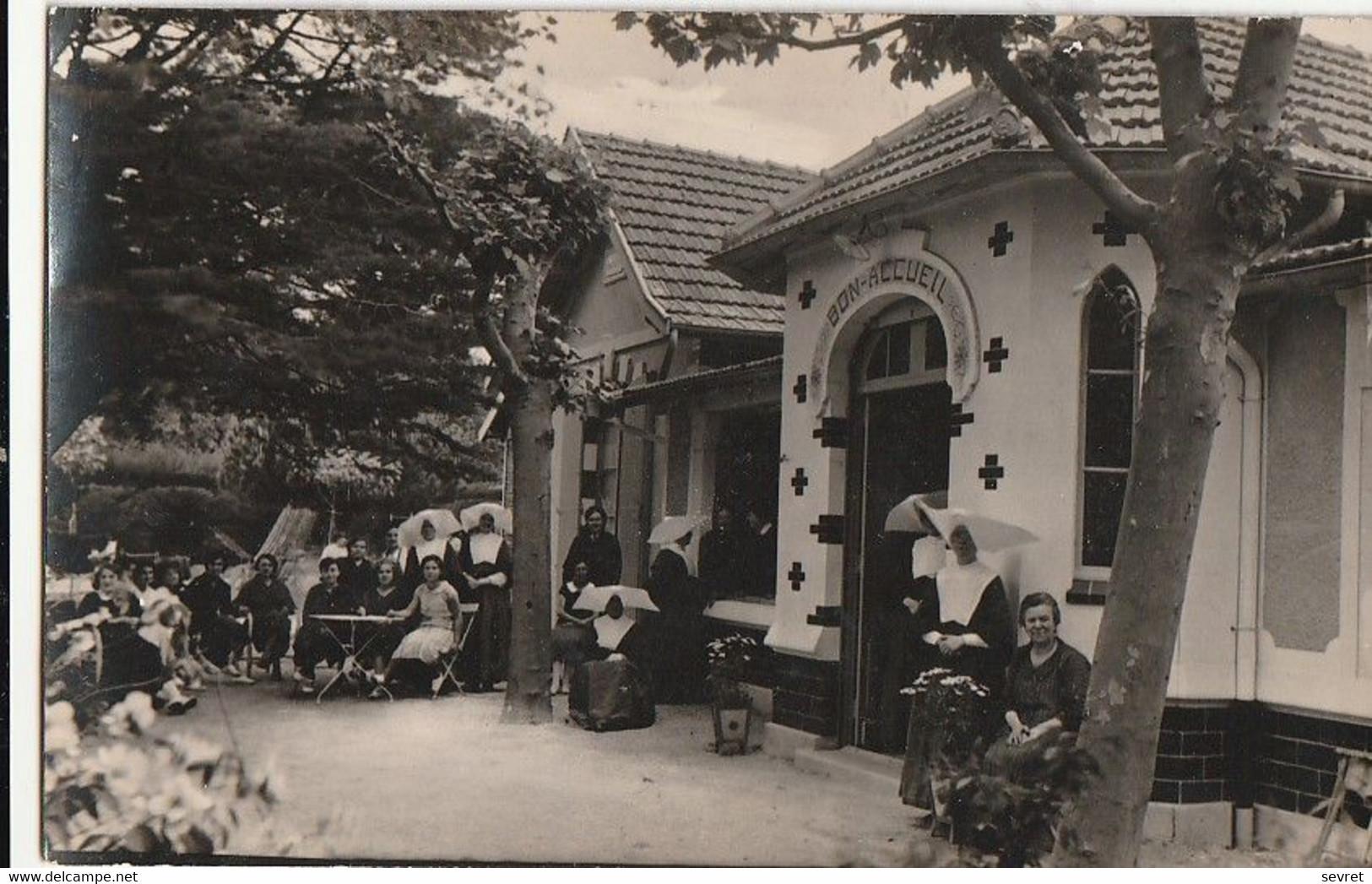 ANDERNOS-les-BAINS. -  Préventorium  Bon Accueil. Carte-Photo RARE - Andernos-les-Bains