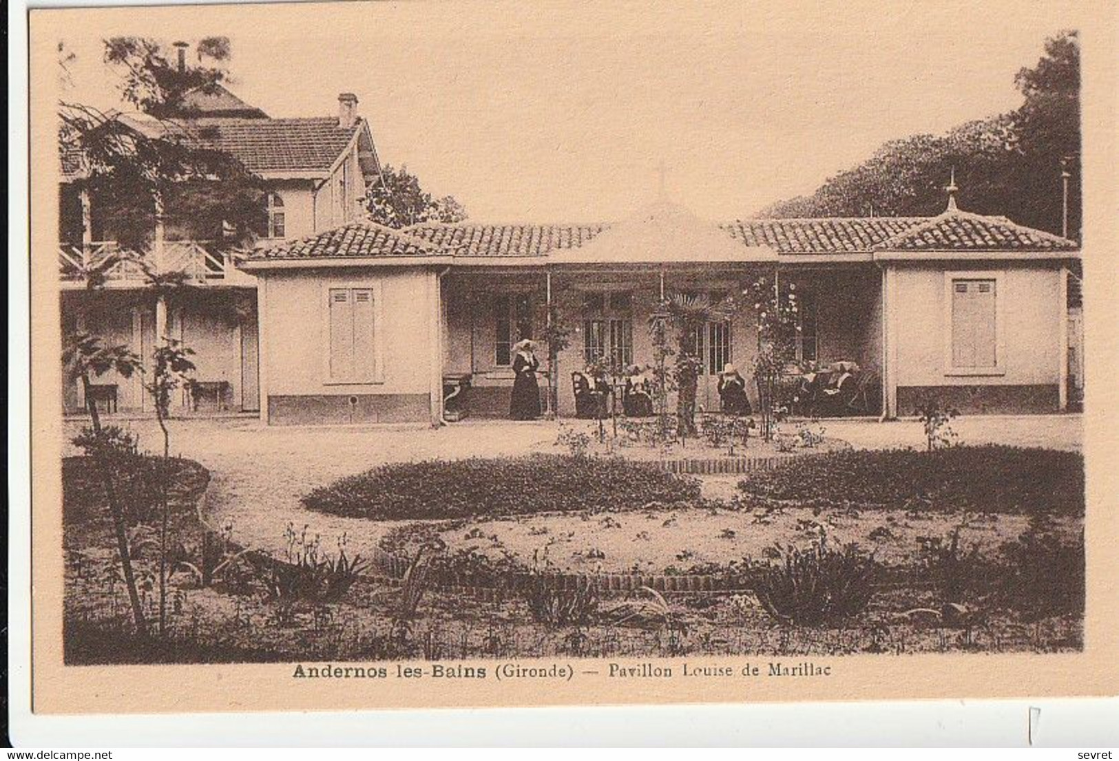 ANDERNOS-les-BAINS. -  Pavillon Louise De Marillac. Cliché RARE - Andernos-les-Bains