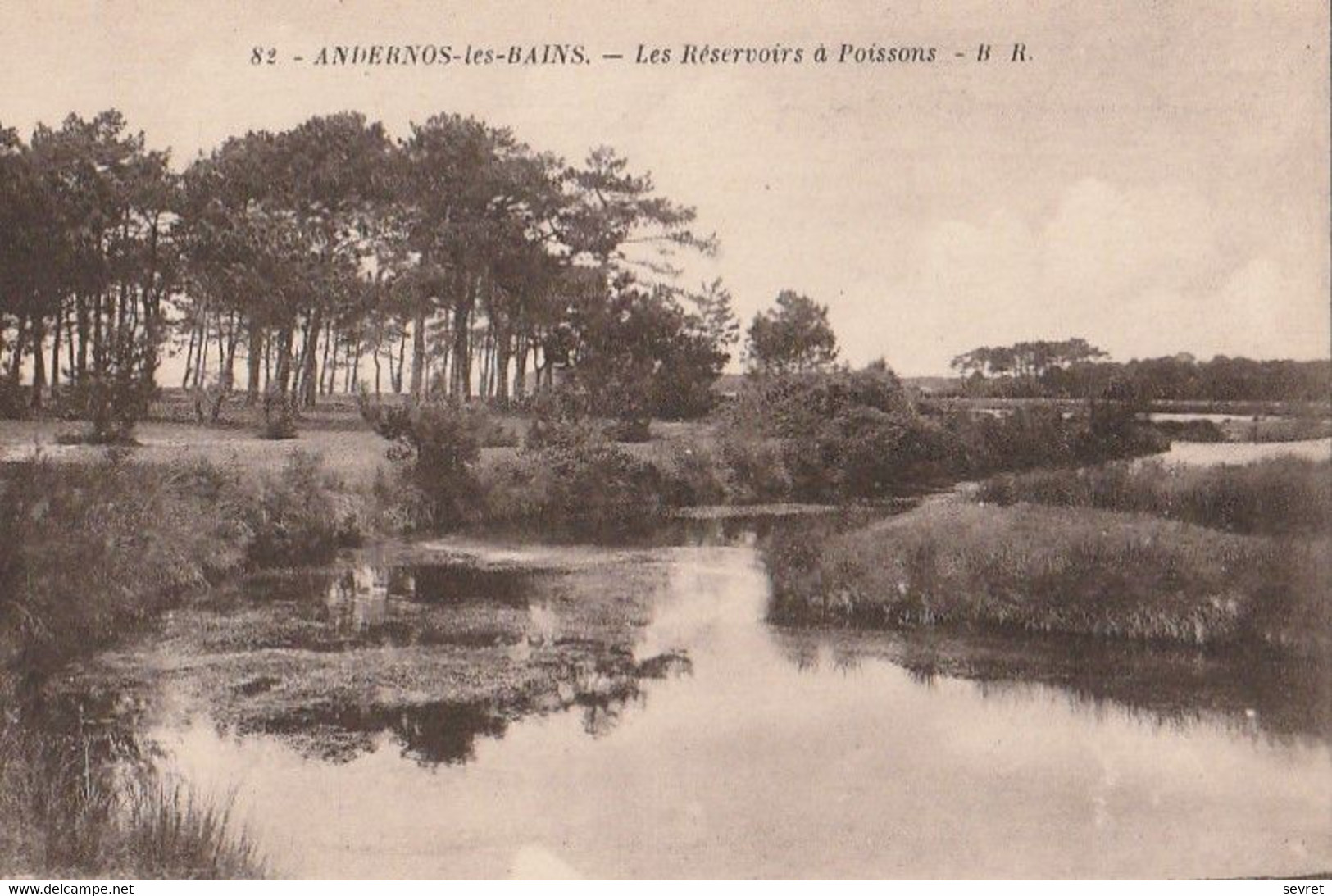 ANDERNOS-les-BAINS. -  Les Réservoirs à Poissons - Andernos-les-Bains