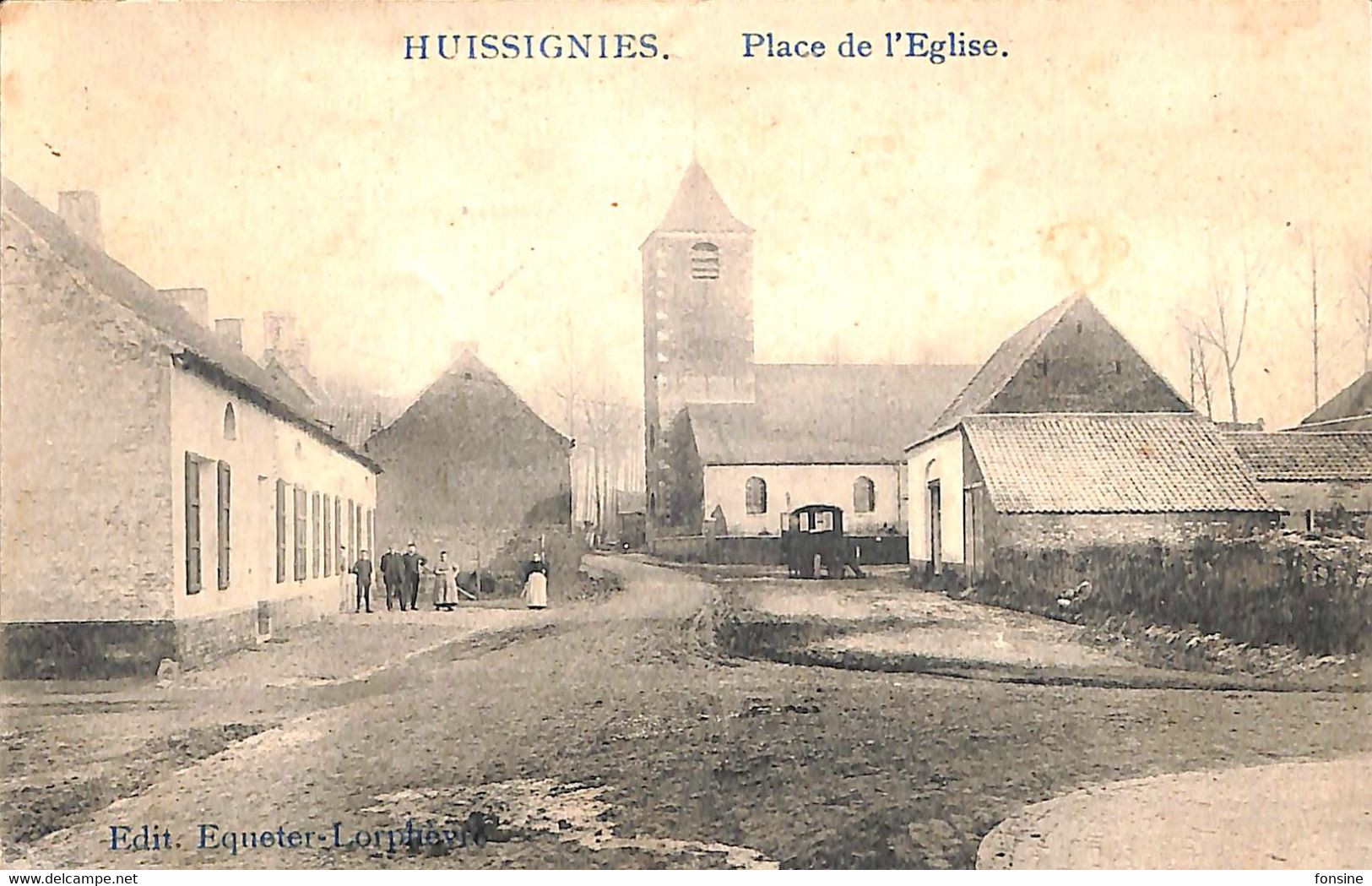 Huissignies - Place De L'Eglise - Chièvres