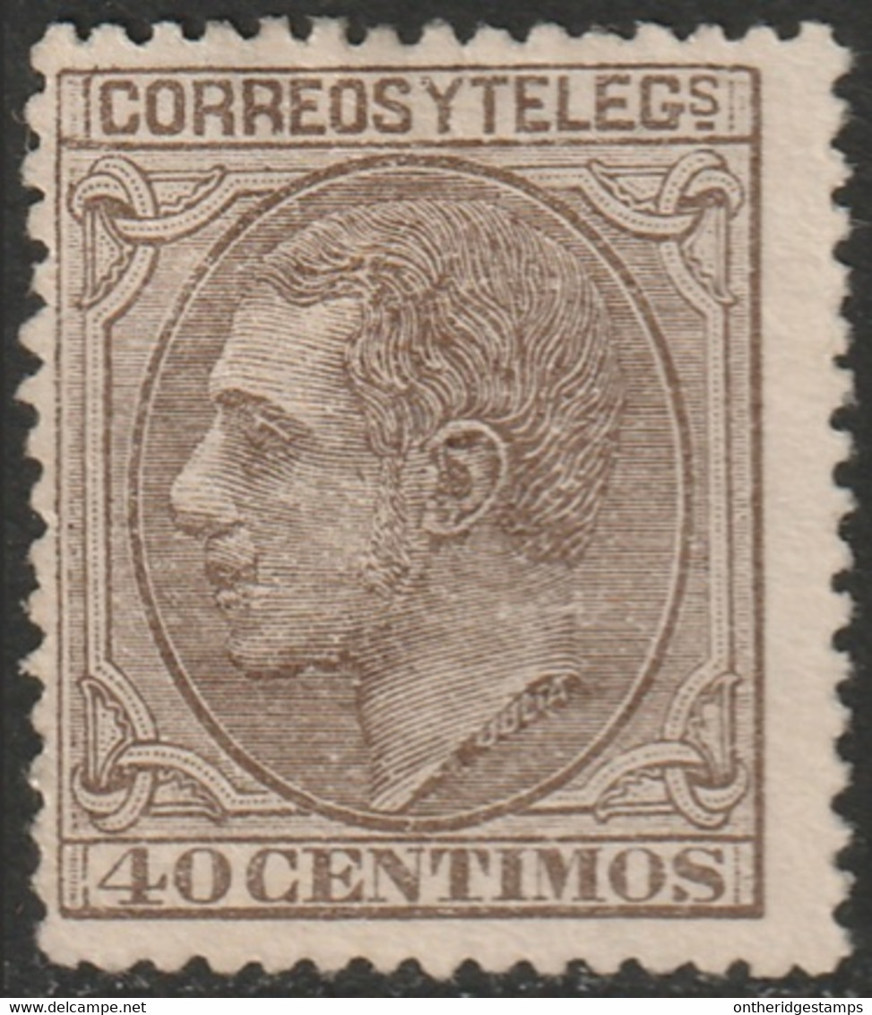 Spain 1879 Sc 247 Espana Ed 205 MNG(*) - Nuevos