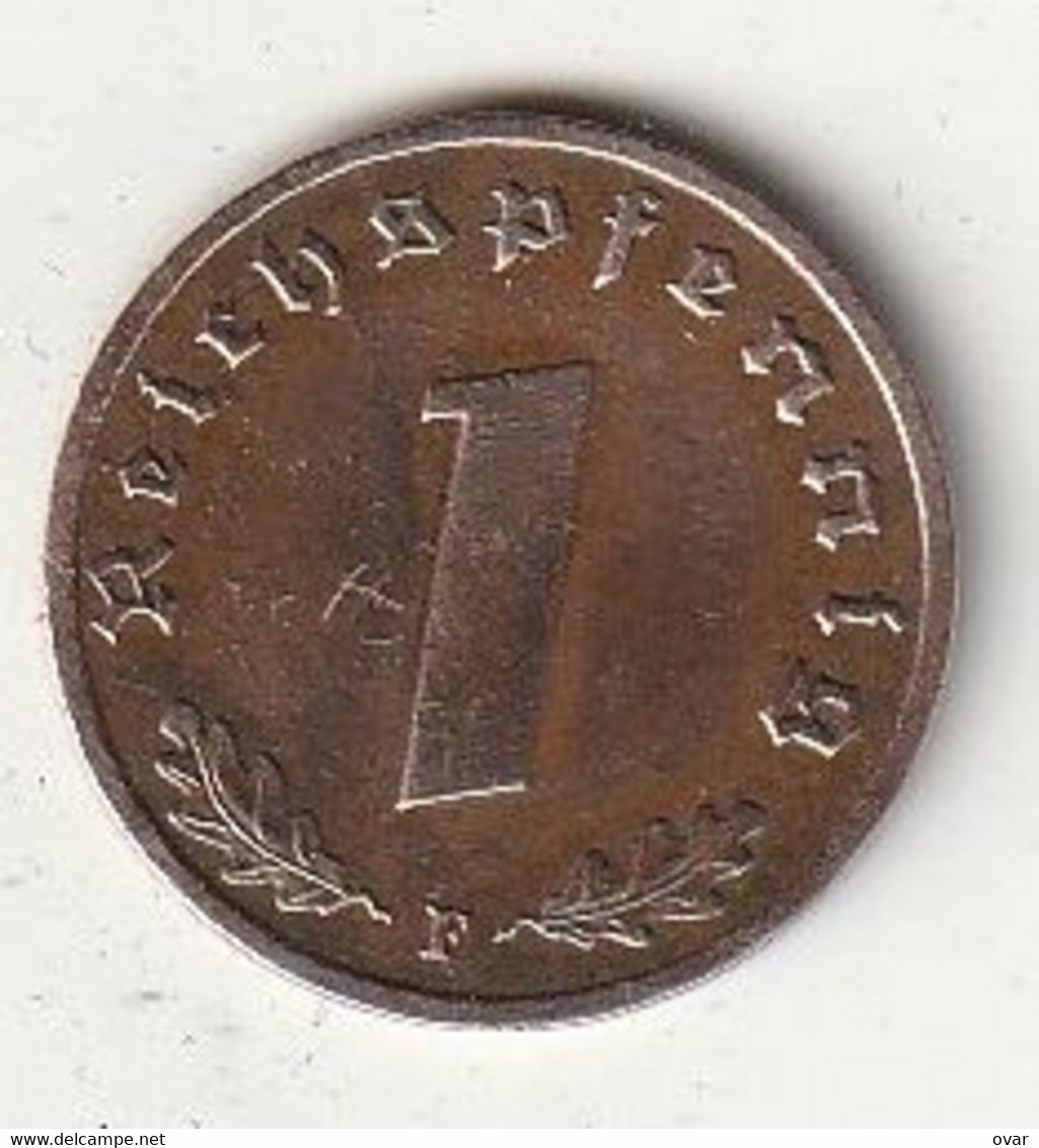 1 PFENNIG 1937 F DUITSLAND /20036/ - 1 Reichspfennig
