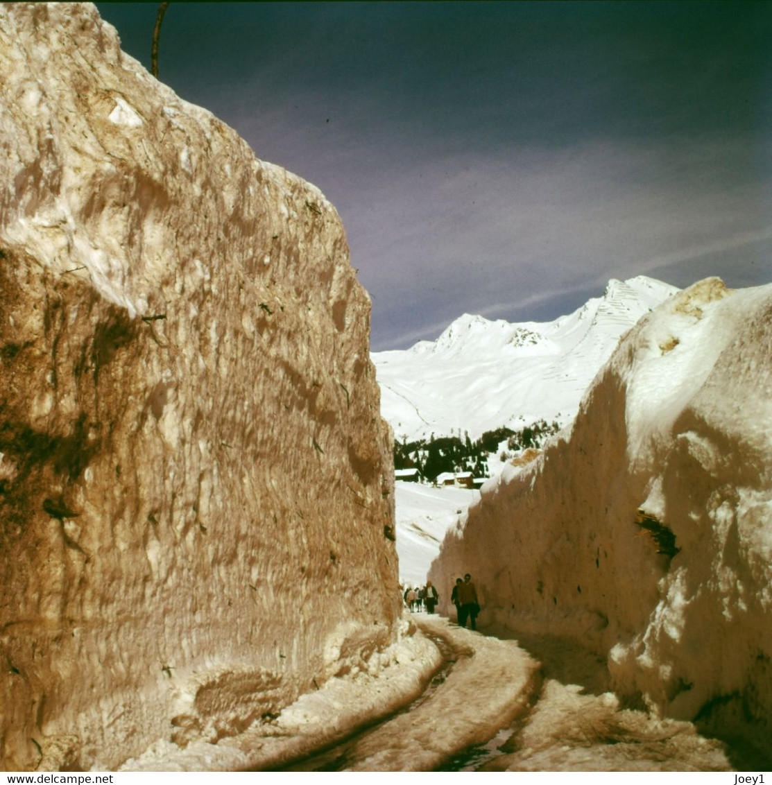 Photos André Roch Alpiniste spécialiste des avalanches,18 Ekta originaux 6/6,Davos et autres 1968,1970