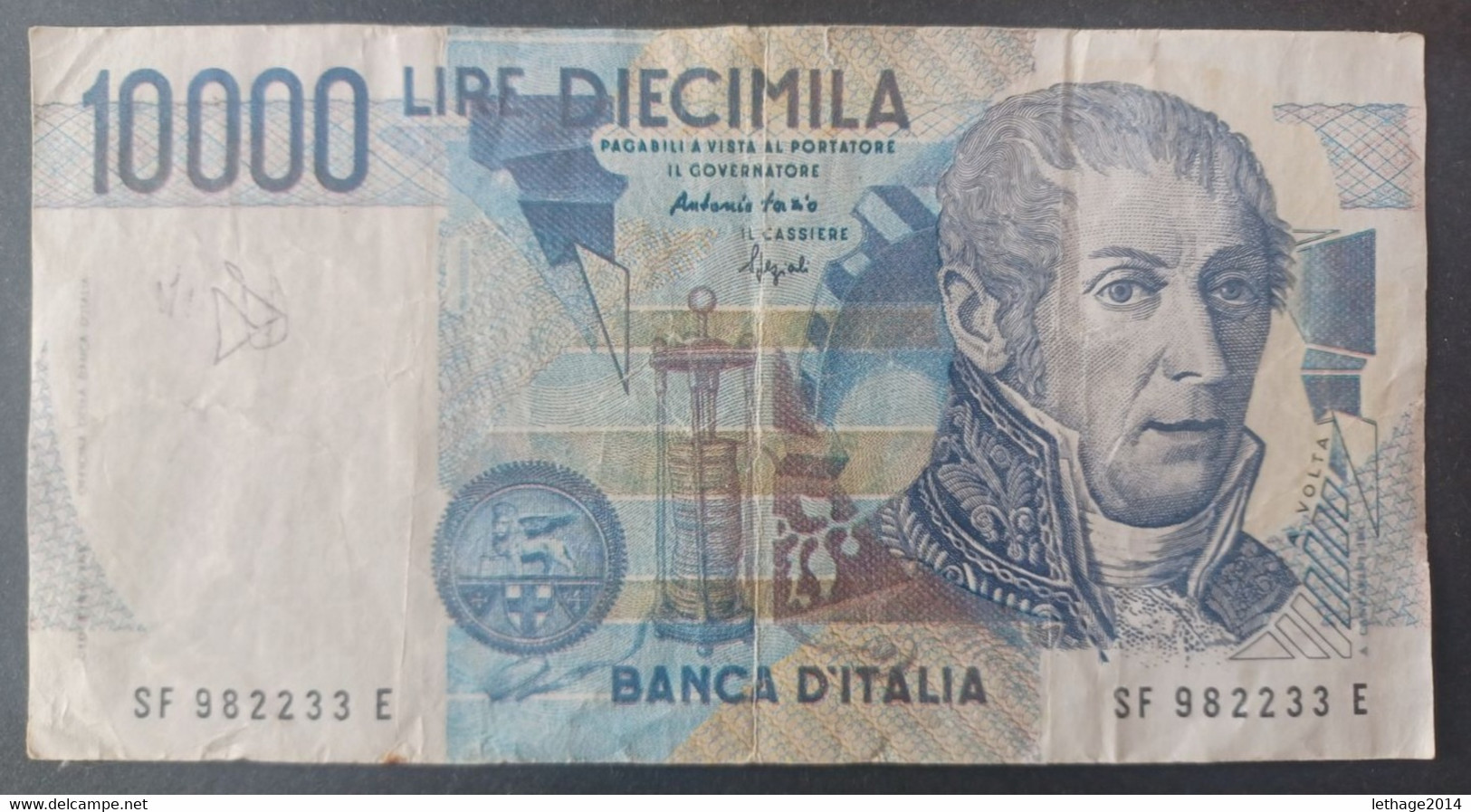 BANKNOTE ITALIA 10000 LIRE 1994 FAZIO SPEZIALI CIRCULATED - 10000 Lire