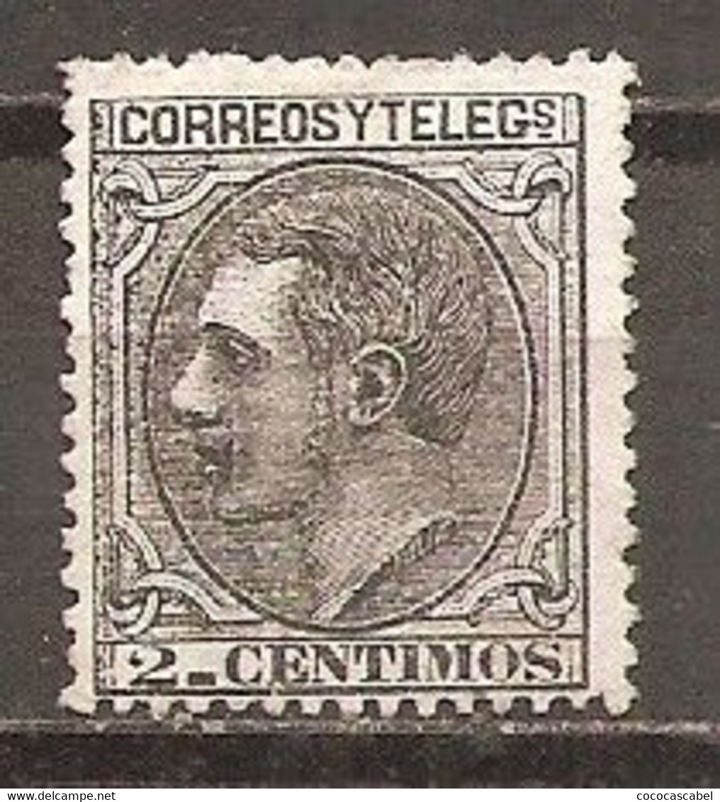 España/Spain-(MH/(*)) - Edifil  200 - Yvert  183 (sin Goma) - Unused Stamps
