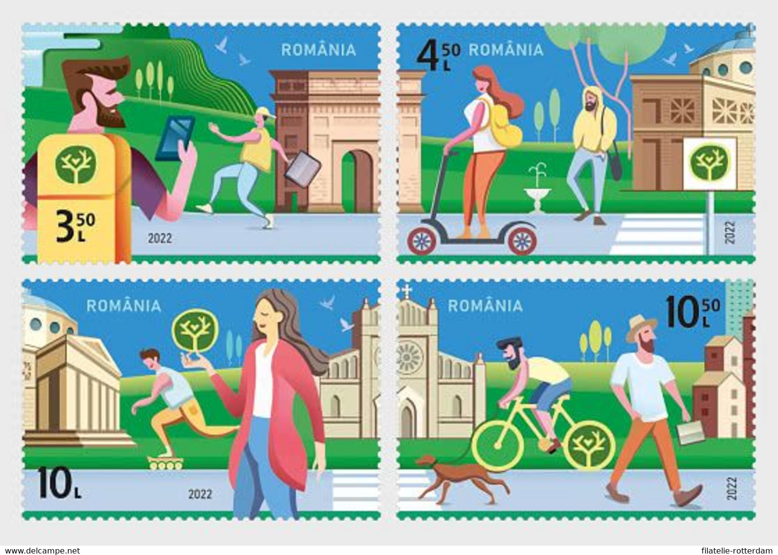 Roemenië / Romania - Postfris / MNH - Complete Set Groene Vrijdag 2022 - Ungebraucht