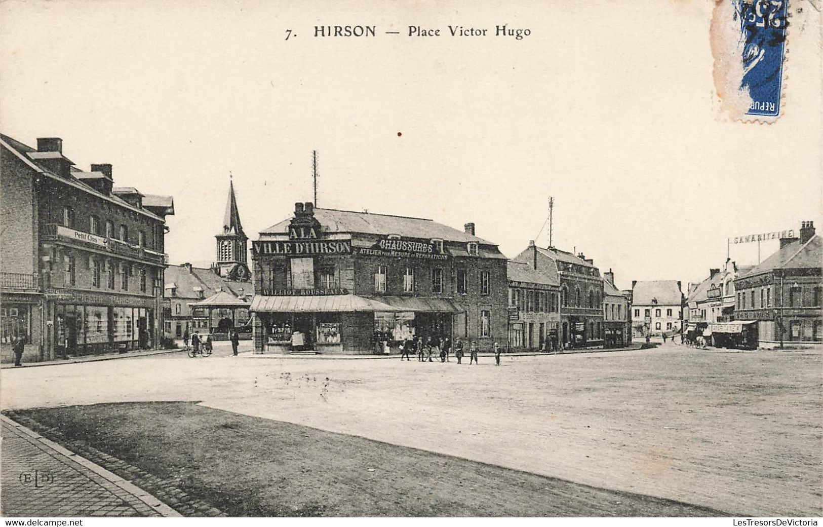 CPA Hirson - Place Victor Hugo - E L D - Hirson