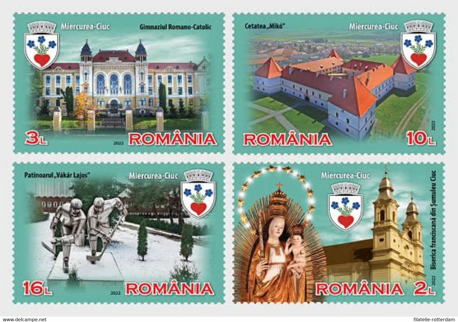 Roemenië / Romania - Postfris / MNH - Complete Set Miercurea-Ciuc 2022 - Neufs