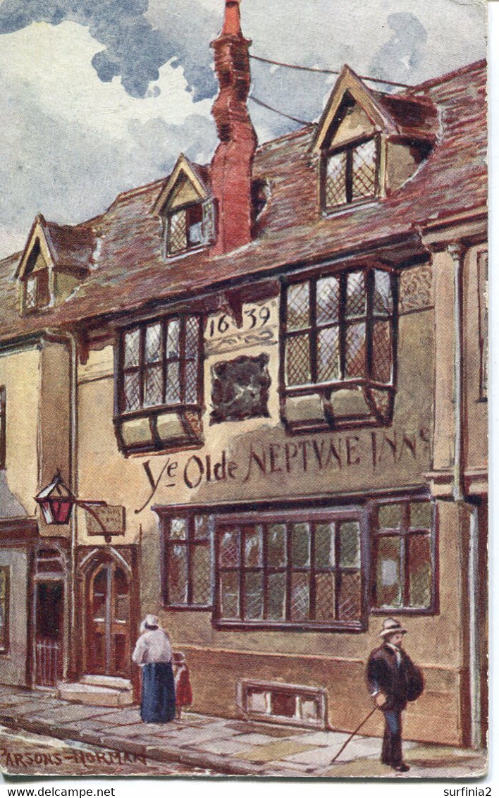 ART - SUFFOLK - IPSWICH - YE OLDE NEPTUNE INN By PARSONS NORMAN - Ipswich