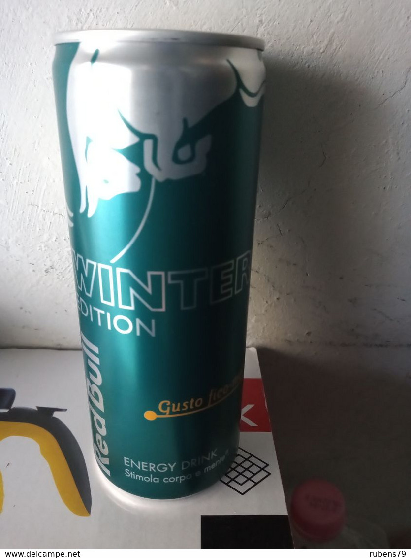 RED BULL ENERGY DRINK LATTINA/CANS  ITALIAN WINTER EDITION 2022 - Blikken