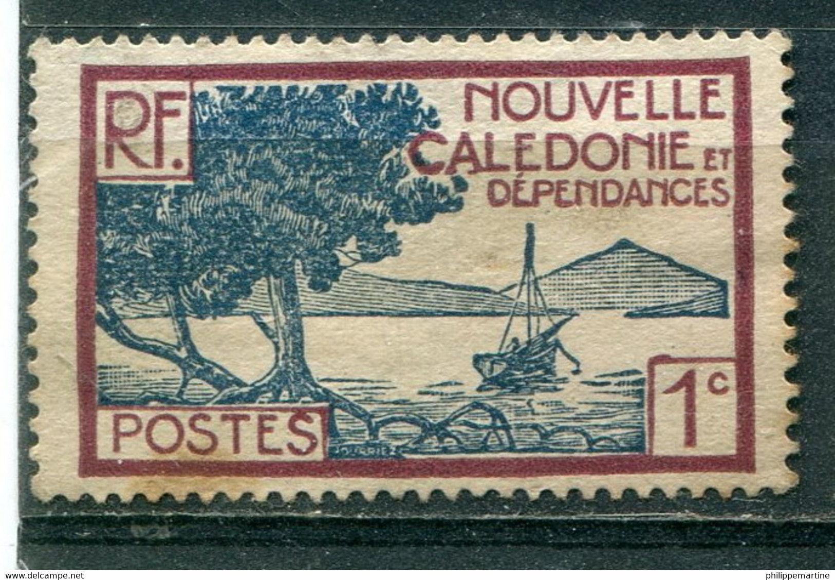 Nouvelle Calédonie 1928-38  - YT 139 (o) - Used Stamps