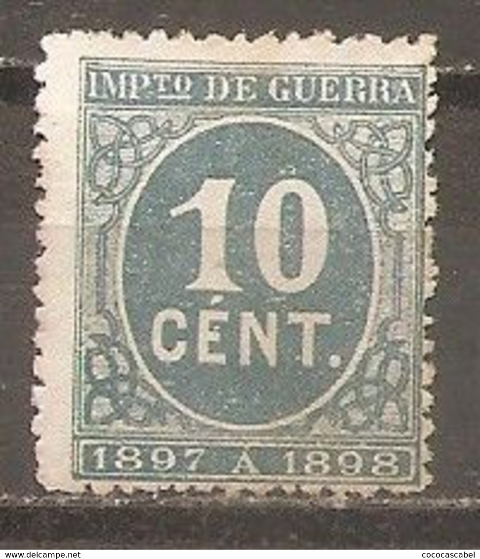 España/Spain-(MH/(*)) - Edifil  233 - Yvert  Impuesto De Guerra 20 (sin Goma) - Impuestos De Guerra