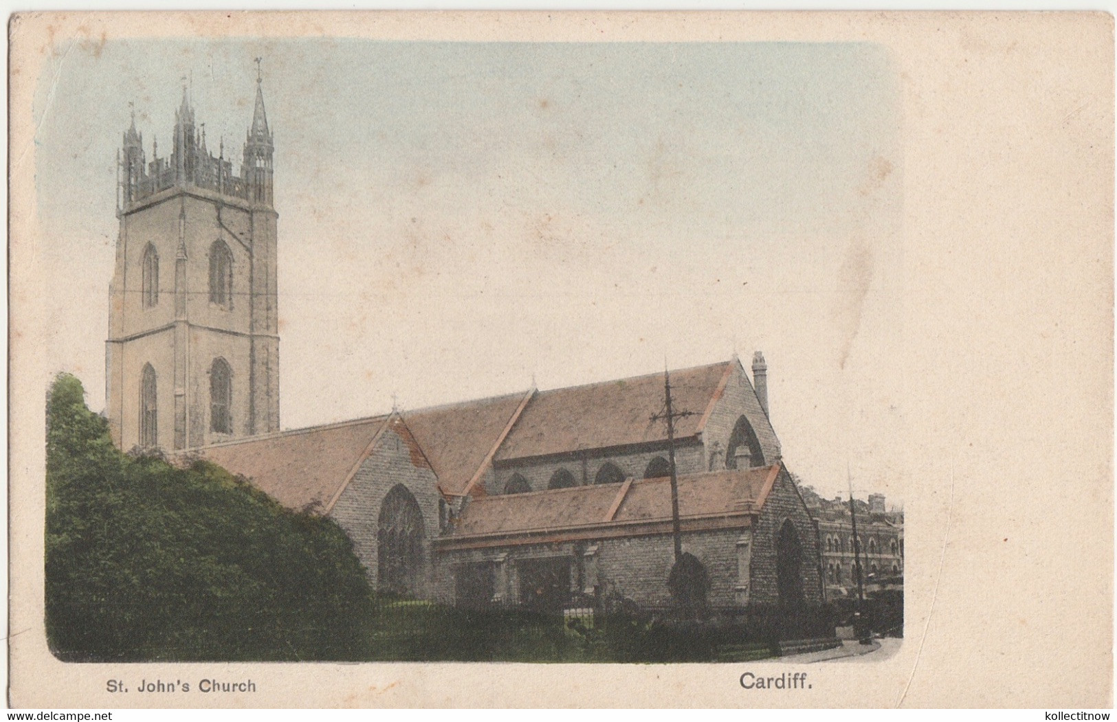 St JOHN’s CHURCH - CARDIFF - 1904 - Glamorgan