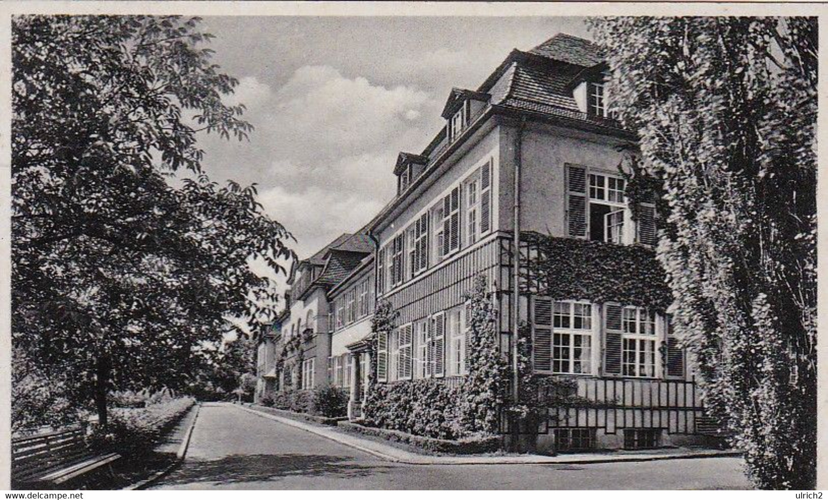 AK Ansbach - Sanatorium Strüth - Haus II - Feldpost Reserve Lazarett Ansbach - 1942  (62505) - Ansbach