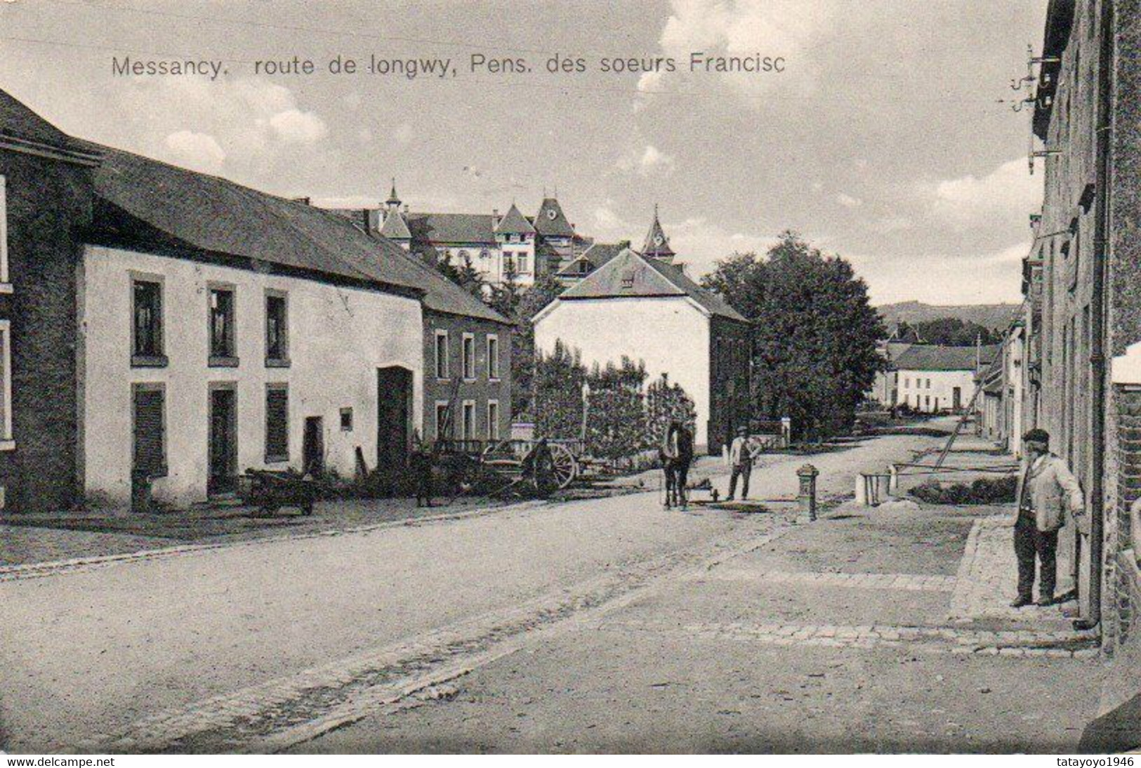 Messancy  Route De Longwy Pensionnat Des Soeurs Franciscaines N'a Pas Circulé - Messancy