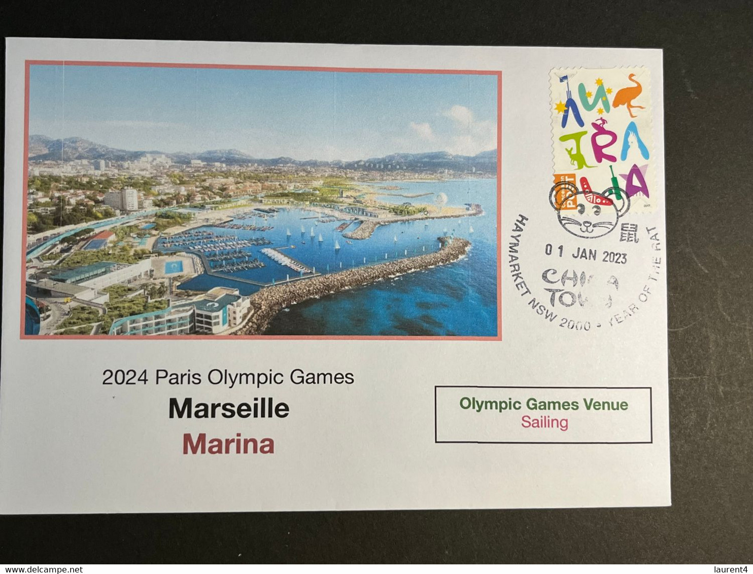 (3 N 7) 2024 France - Paris Olympic Games (1-1-2023) Location - Marseille Marina (Sailing) - Zomer 2024: Parijs