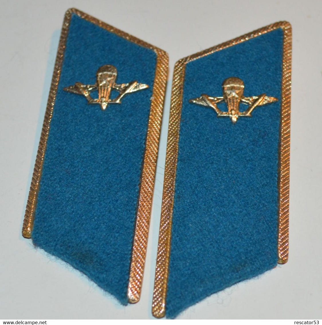 Paire De Pattes De  Col Troupe Parachutiste URSS - Uniforms