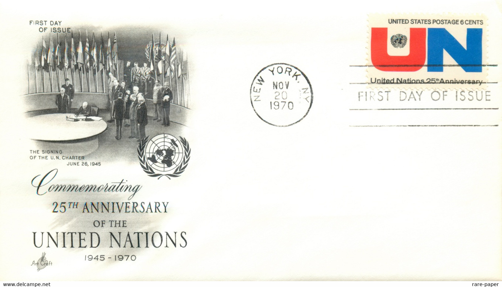 32 x First Day Covers 1969-1971, United Nations, USA United States Envelopes