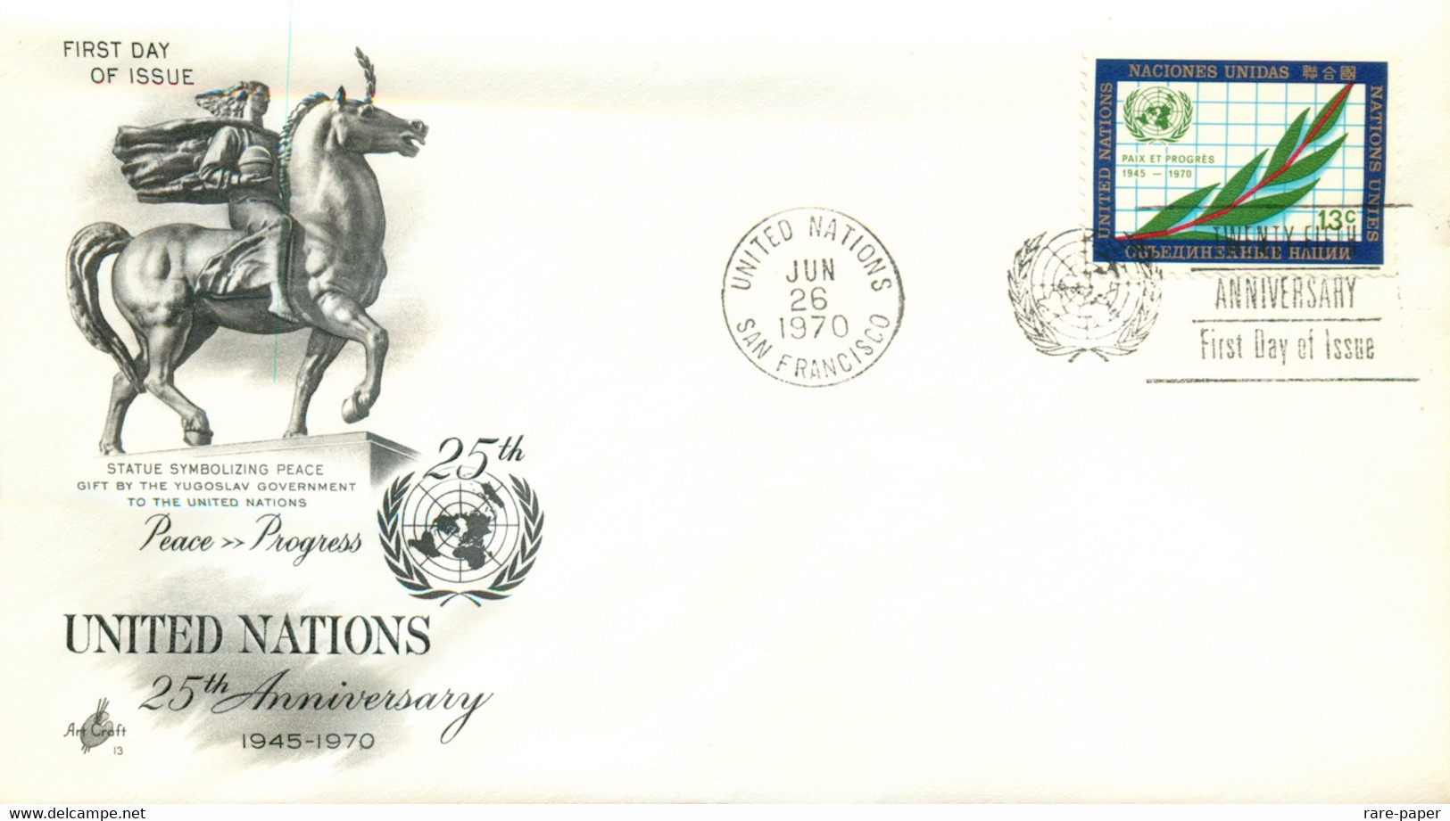 32 x First Day Covers 1969-1971, United Nations, USA United States Envelopes