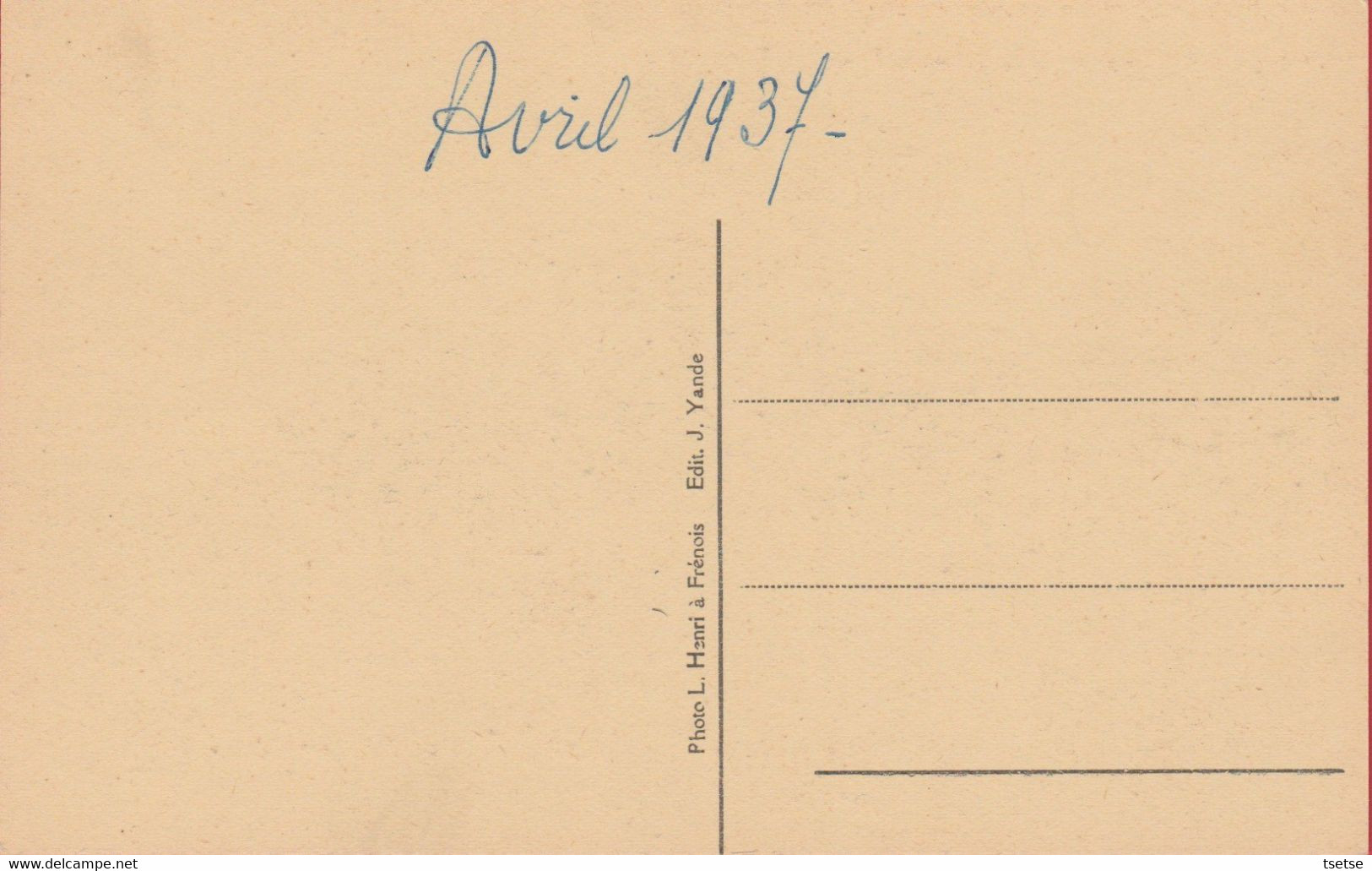 Rossignol - Cimetière Nord Dans La Fôret ... Avril 1937 ( Voir Verso ) - Tintigny