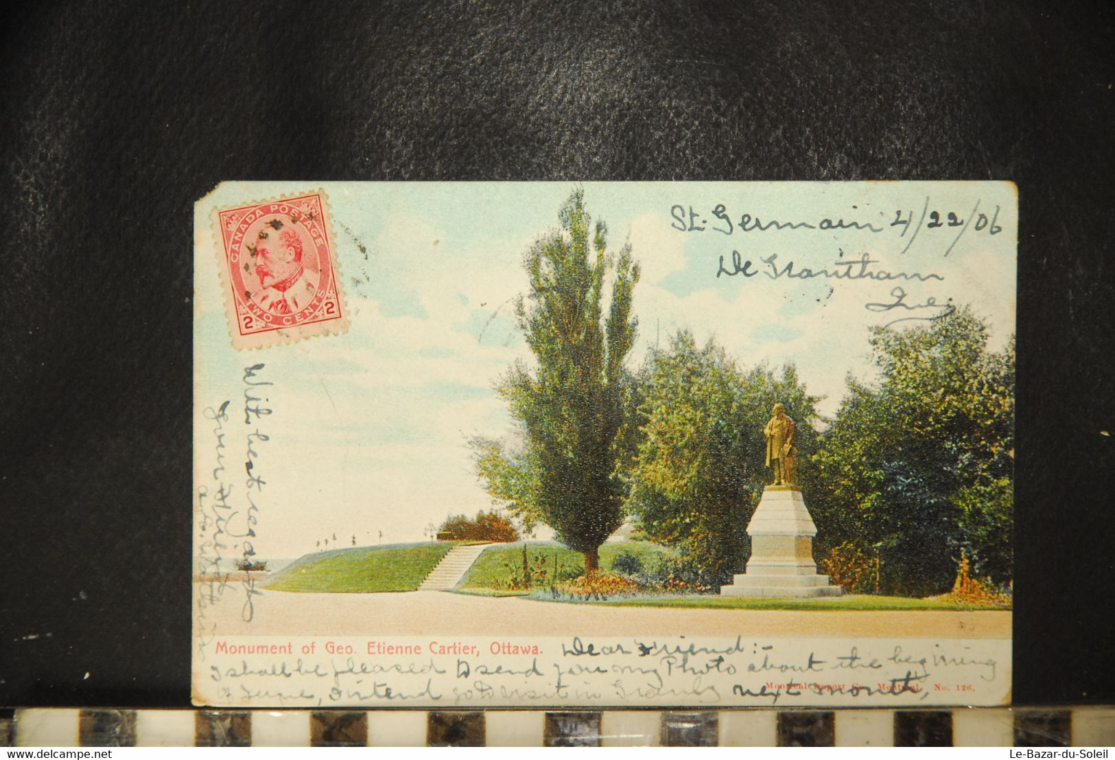 CP, CANADA, OTTAWA - MONUMENT OF GEO. ETIENNE CARTIER - Ottawa