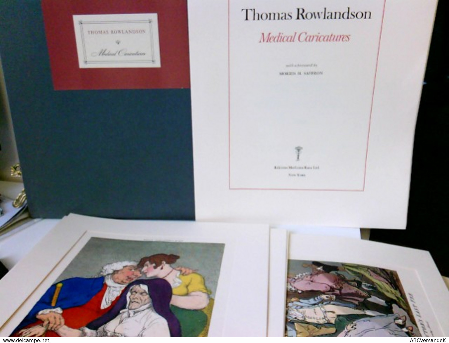 Thomas Rowlandson: Medical Caricatures - Raretés