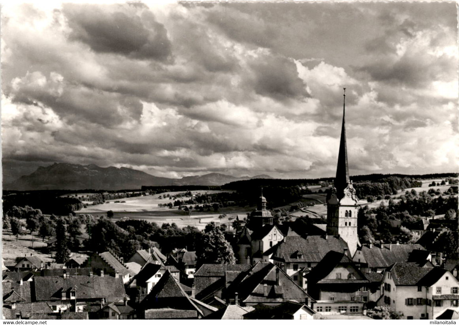 Beromünster - Stiftskirche Mit Engerem Stiftsbezirk (1414) * 30. 7. 1998 - Beromünster