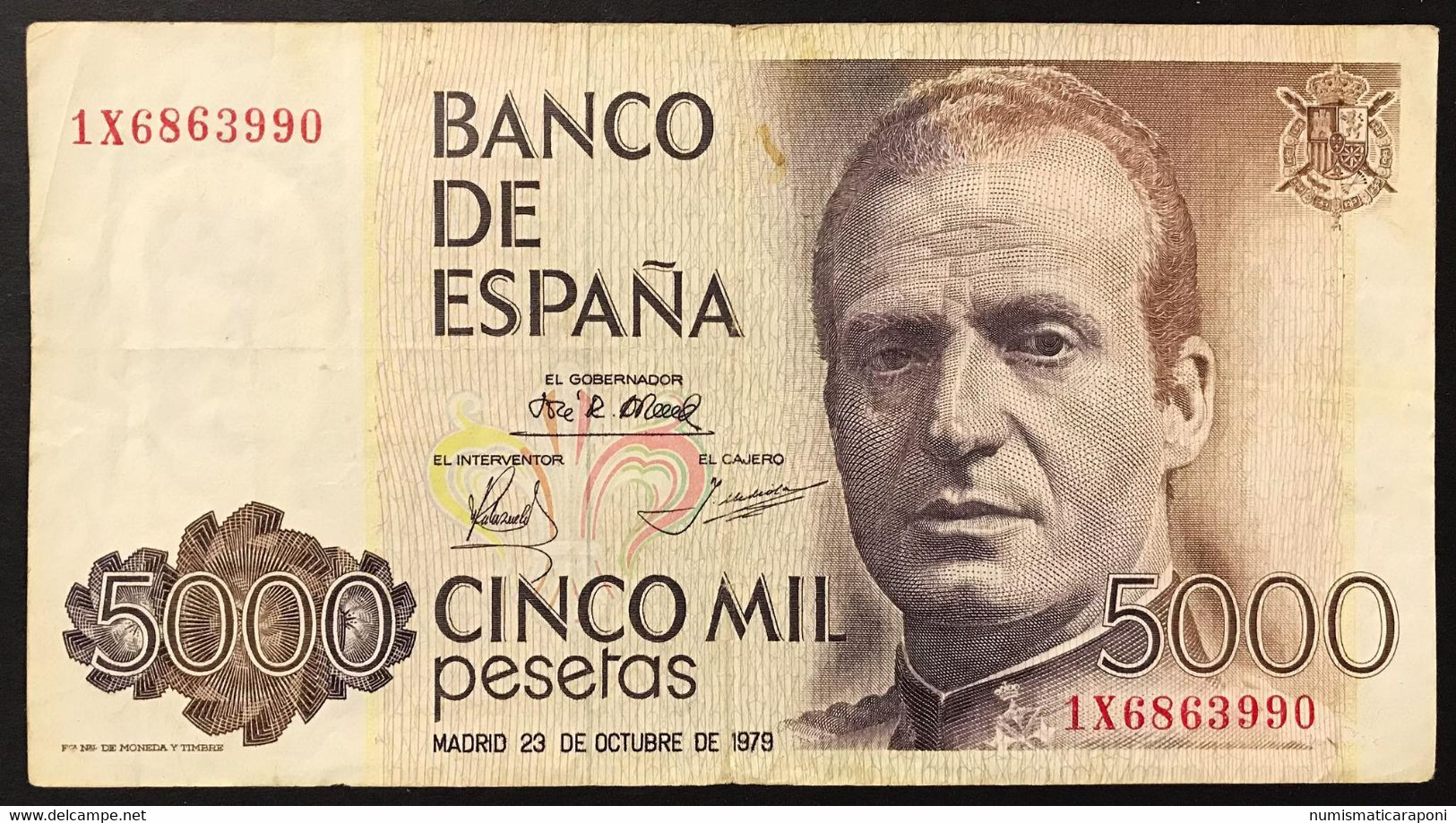 Spagna Espana 5000 Pesetas 1979  Circulated   LOTTO 4292 - 100 Pesetas