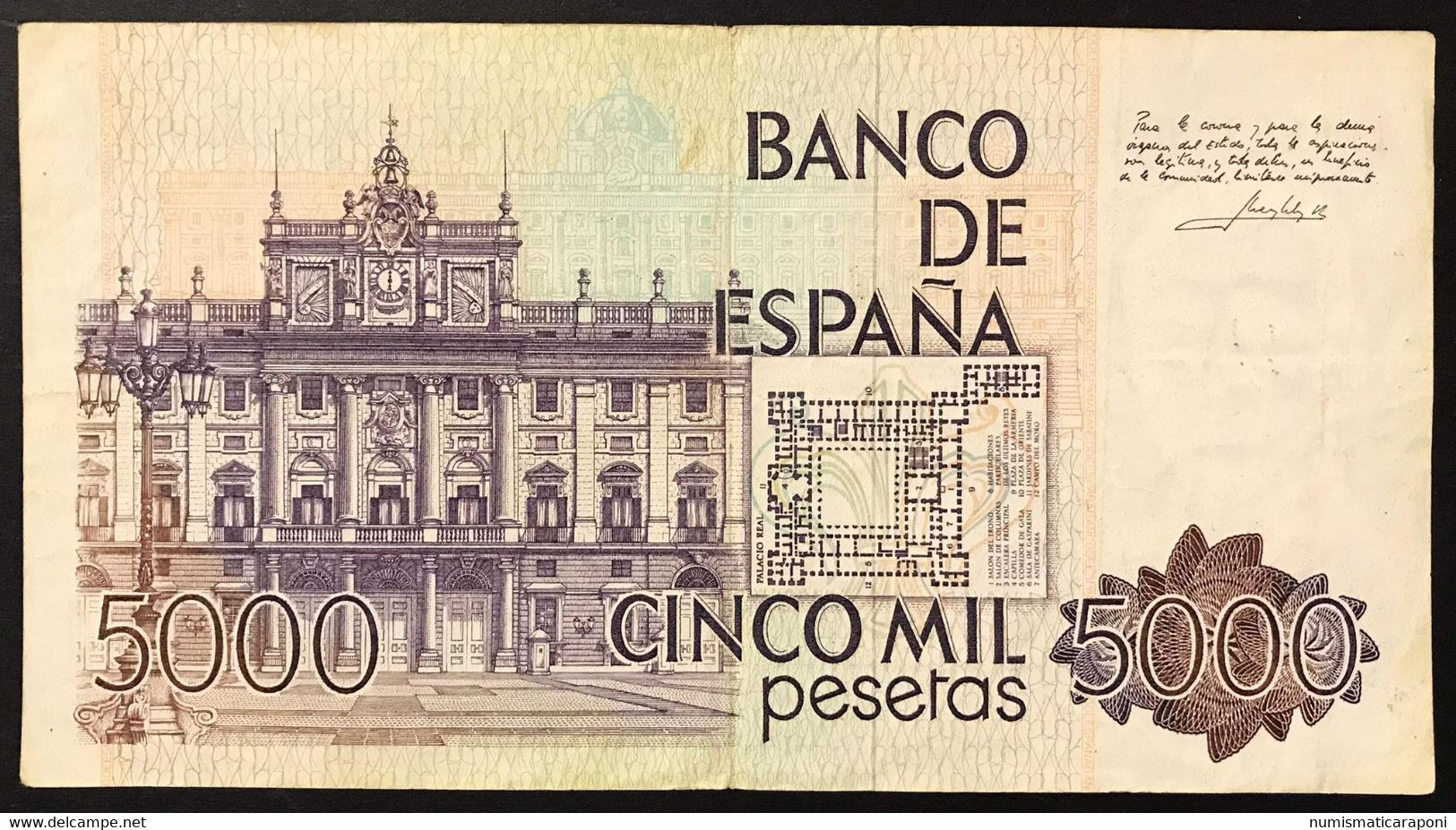 Spagna Espana 5000 Pesetas 1979  Circulated   LOTTO 4292 - 100 Peseten