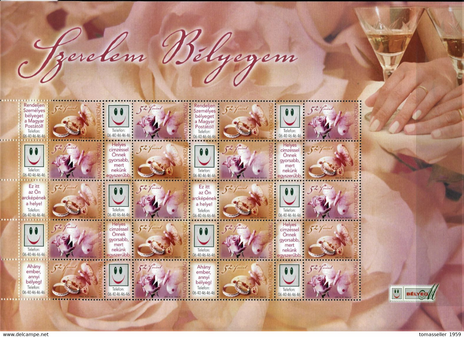 Hungary-2006  Year  Set - 5 Min/Sheets.MNH - Années Complètes