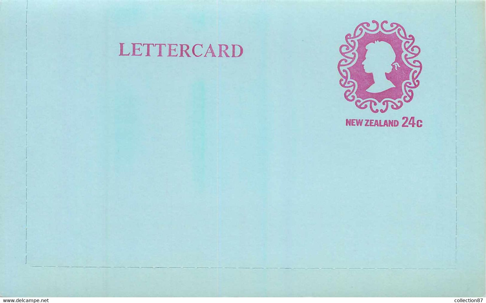 NEW ZEALAND - LETTERCARD 24c Postage Paid < ENTIER POSTAL NOUVELLE ZELANDE 24 Cent - QUEEN ELISABETH - Postal Stationery