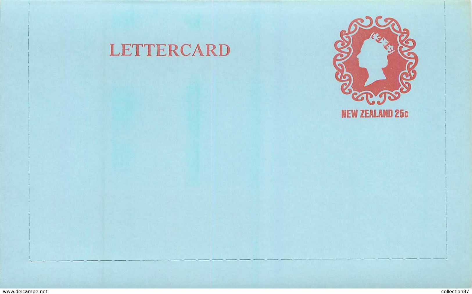 NEW ZEALAND - LETTERCARD 25c Postage Paid < ENTIER POSTAL NOUVELLE ZELANDE 25 Cent - QUEEN ELISABETH - Postwaardestukken