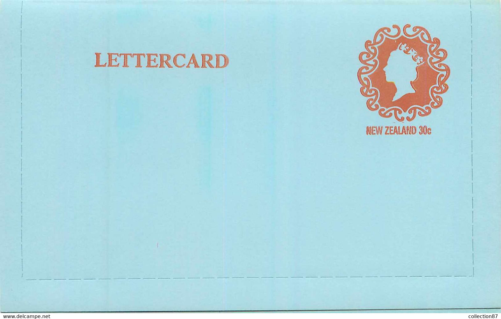 NEW ZEALAND - LETTERCARD 30c Postage Paid < ENTIER POSTAL NOUVELLE ZELANDE 30 Cent - QUEEN ELISABETH - Interi Postali