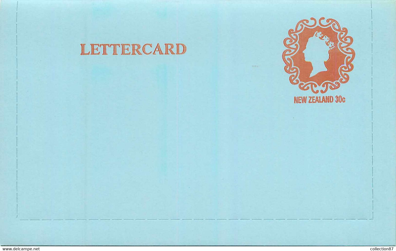 NEW ZEALAND - LETTERCARD 30c Postage Paid < ENTIER POSTAL NOUVELLE ZELANDE 30 Cent - QUEEN ELISABETH - Interi Postali