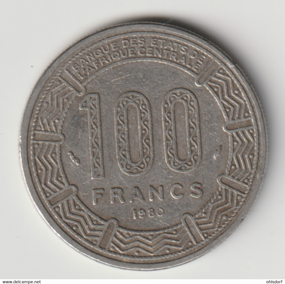 CAMEROUN 1980: 100 Francs, KM 17 - Camerun