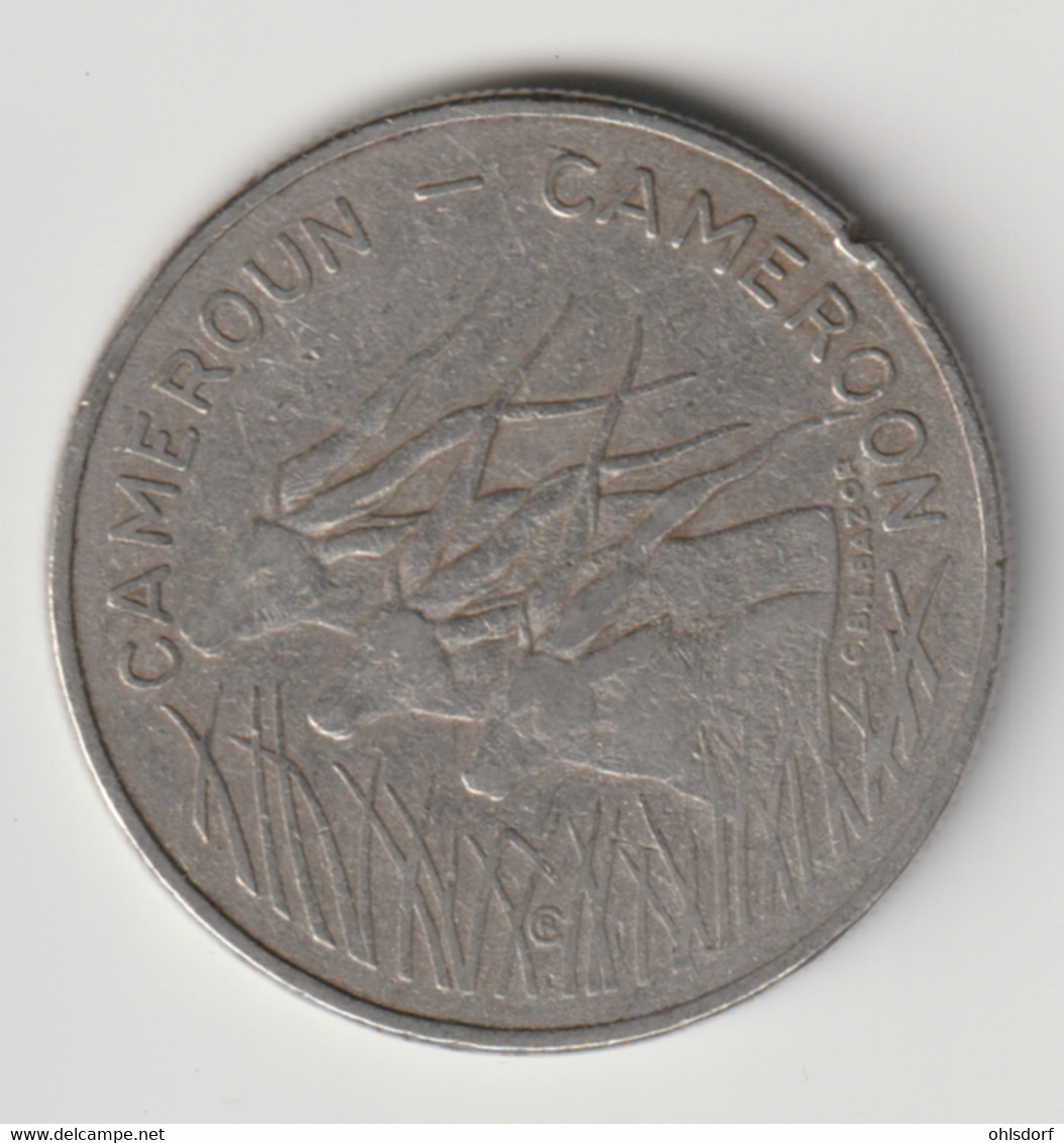 CAMEROUN 1980: 100 Francs, KM 17 - Kameroen