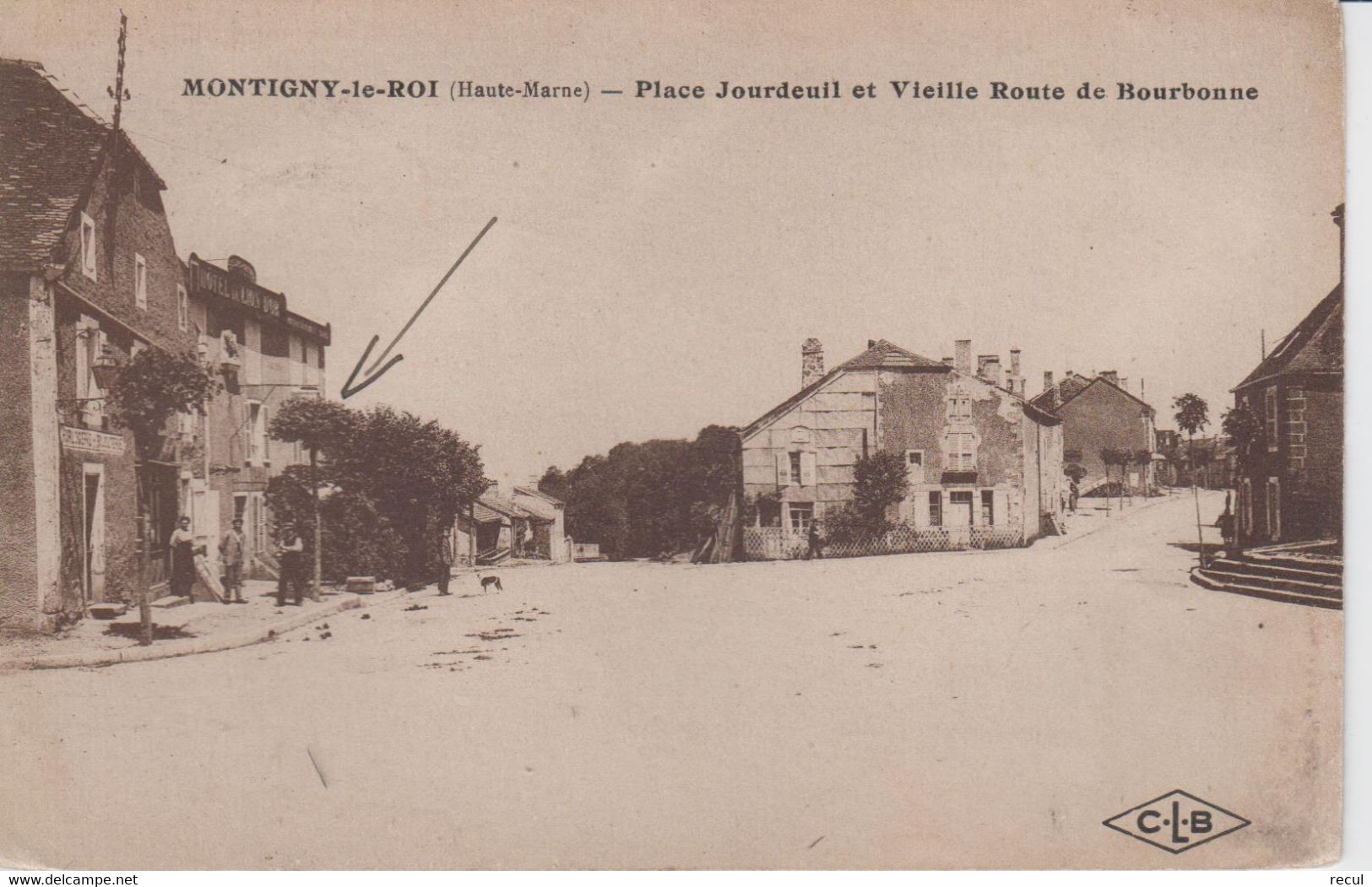 HAUTE MARNE -  MONTIGNY Le ROI -  Place Jourdeuil Et Vieille Route De Bourbonne - Montigny Le Roi