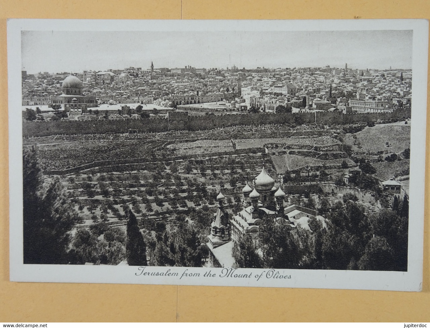 Jerusalem From The Mount Of Olives - Israel