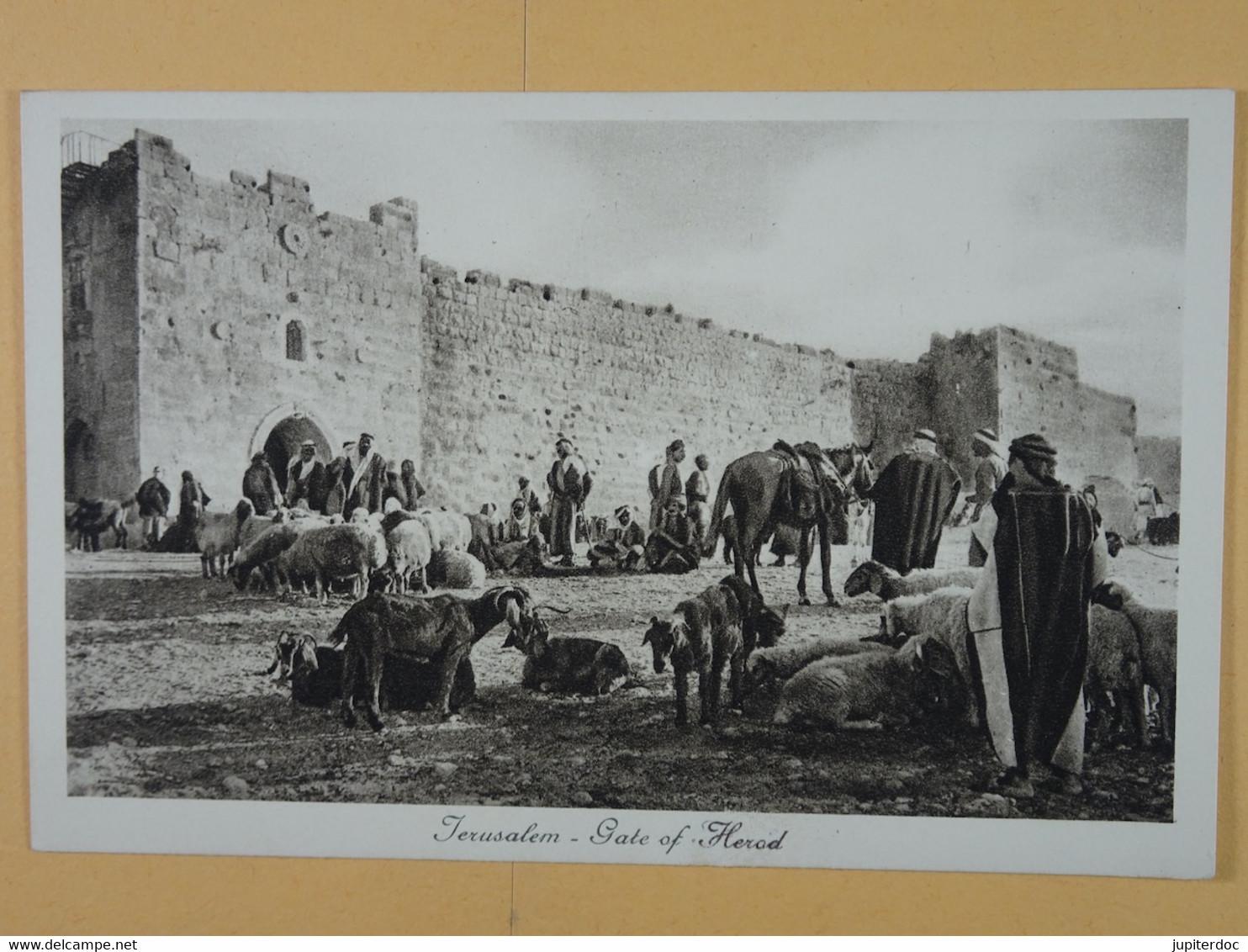 Jerusalem Gate Of Herod - Israel