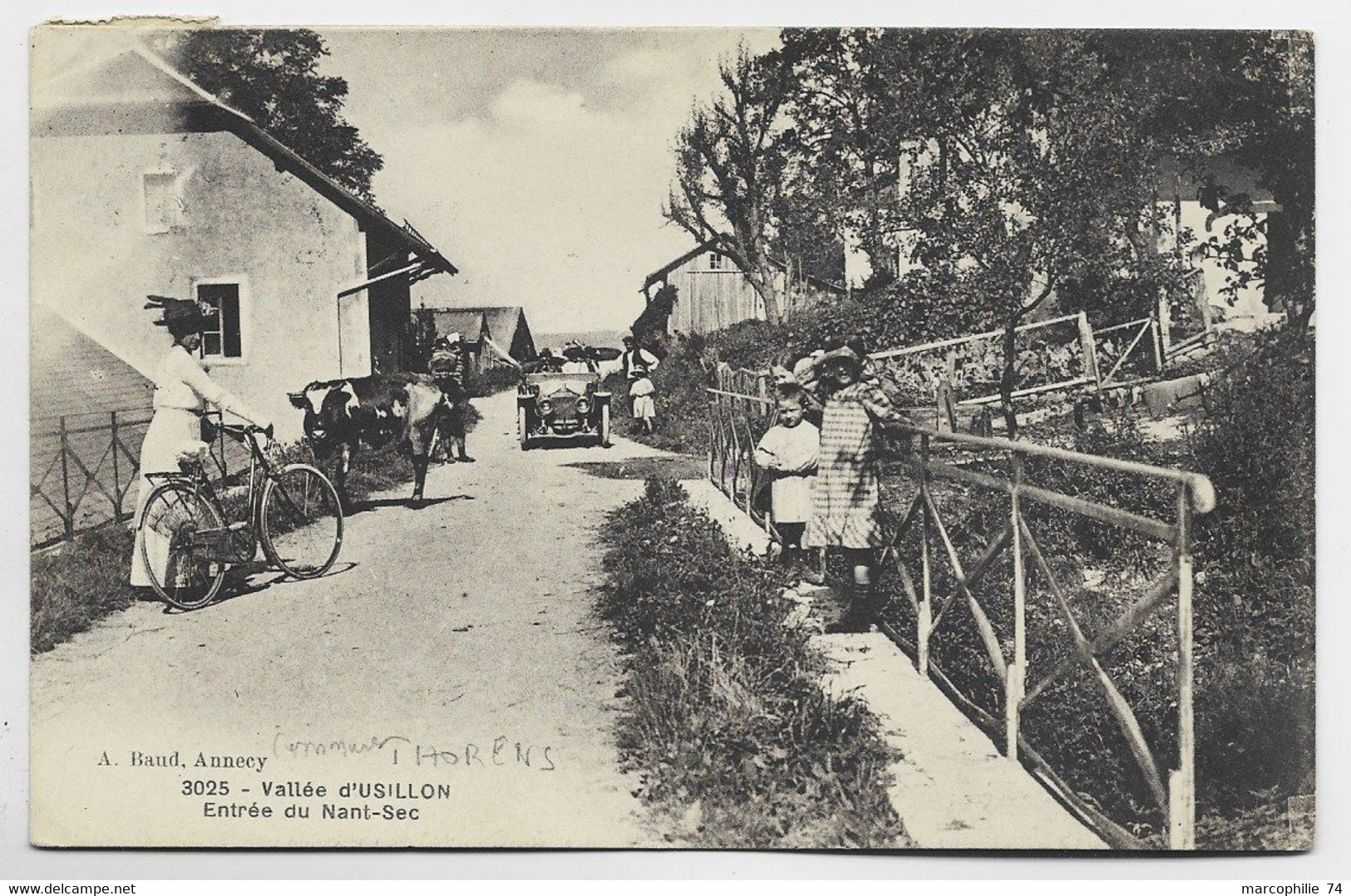 VALLEE D'USILLON ENTRE DU NANT SEC RARE - Thorens-Glières