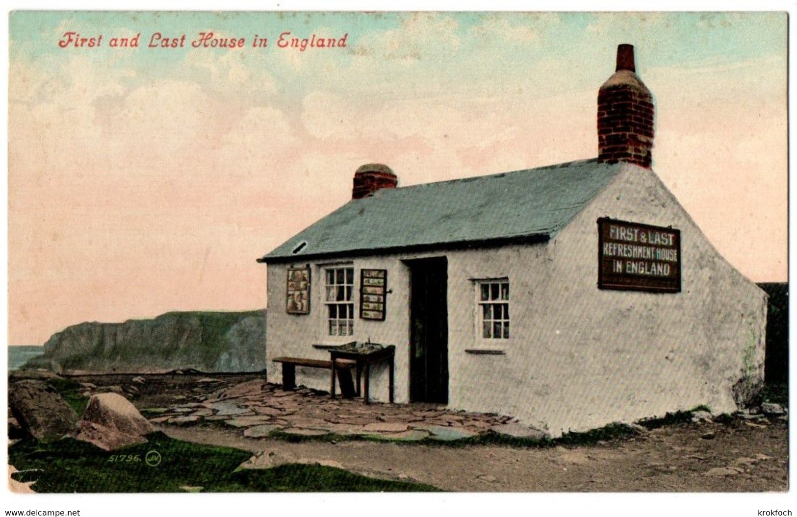 First And Last House In England - Valentine's Series - Land's End